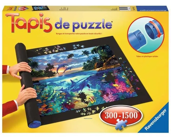 Tapis de puzzle 300 à 1500 pièces - Ravensburger - Accessoire puzzle enfants ou adultes - Ranger son Puzzle-1