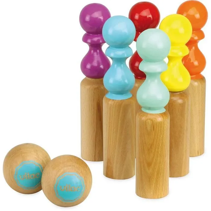 Vilac - Jeu de quilles Retro-1