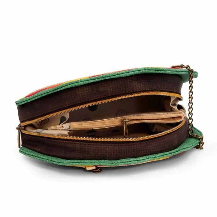 Sac à Bandoulière - Oh My Pop! - Tacos - Beige - Taille Unique - Mixte-2