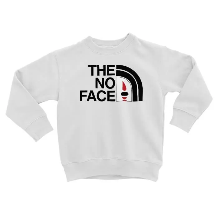 Sweatshirt Enfant - FABULOUS - The No Face - Manches longues - Col arrondi - Blanc-0