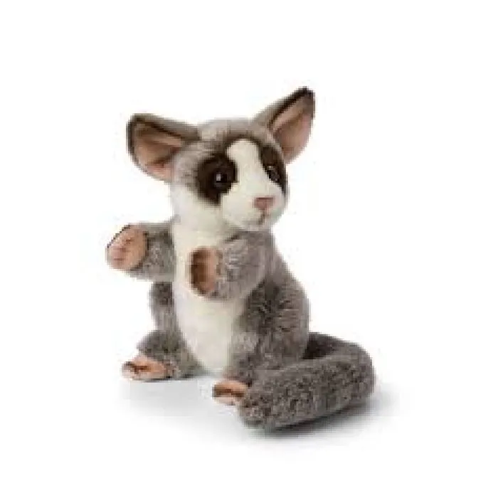 Peluche Galago assis  18cm-0