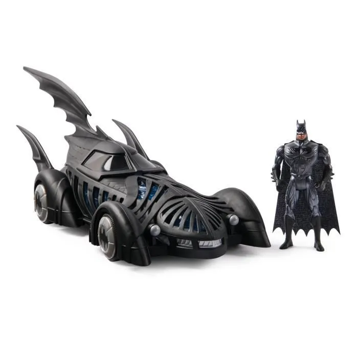SPIN MASTER PACK BATMOBILE + FIGURINE BATMAN FOREVER DC Retro Collection-1