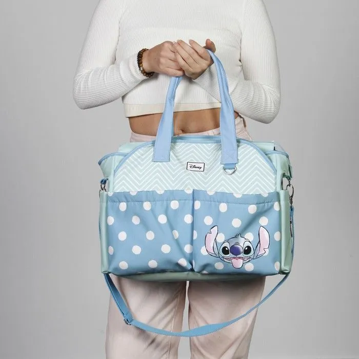 Sac Poussette Bébé Mommy - Disney Lilo et Stitch Lovely - Bleu - Taille Unique-5