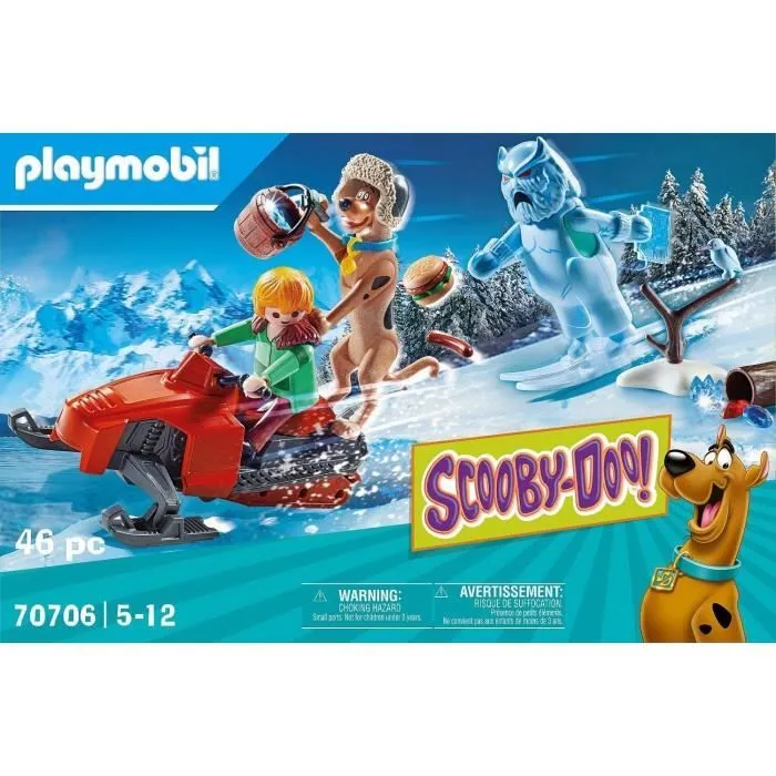 PLAYMOBIL - 70706 - SCOOBY-DOO! Spectre des neiges-2