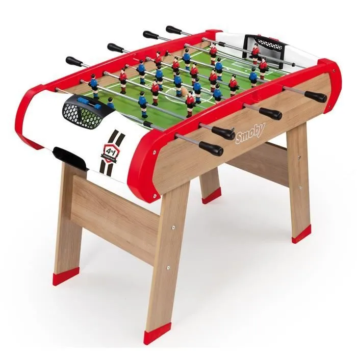 SMOBY - Powerplay: Billard + Babyfoot + Palais + Ping Pong pour enfant-1