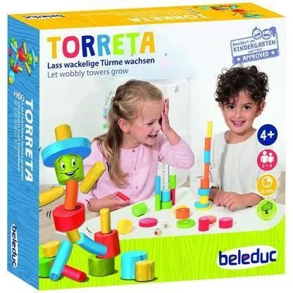Jeu de société en bois - BELEDUC - Torreta - Jeu de réflexion et stratégie - Mixte - A partir de 6 ans-2