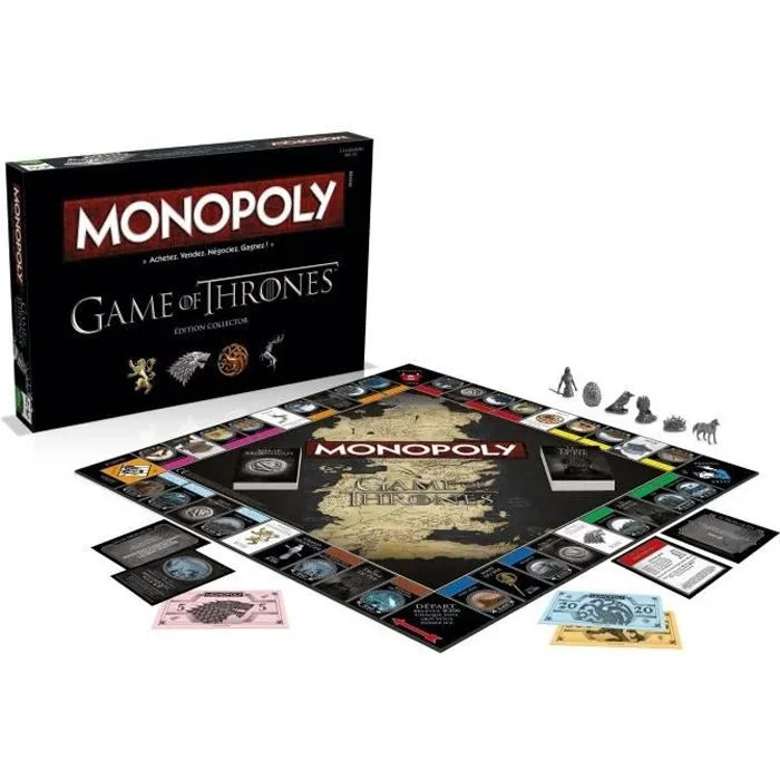 GAME OF THRONES Monopoly Edition Collector-0
