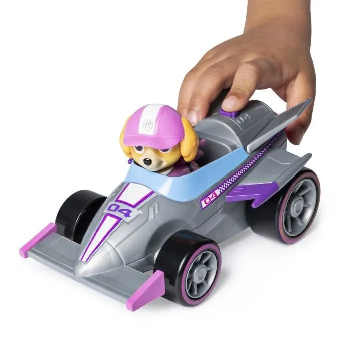 Véhicule interactif de course Pat Patrouille + figurine READY RACE RESCUE Stella - Paw Patrol-2