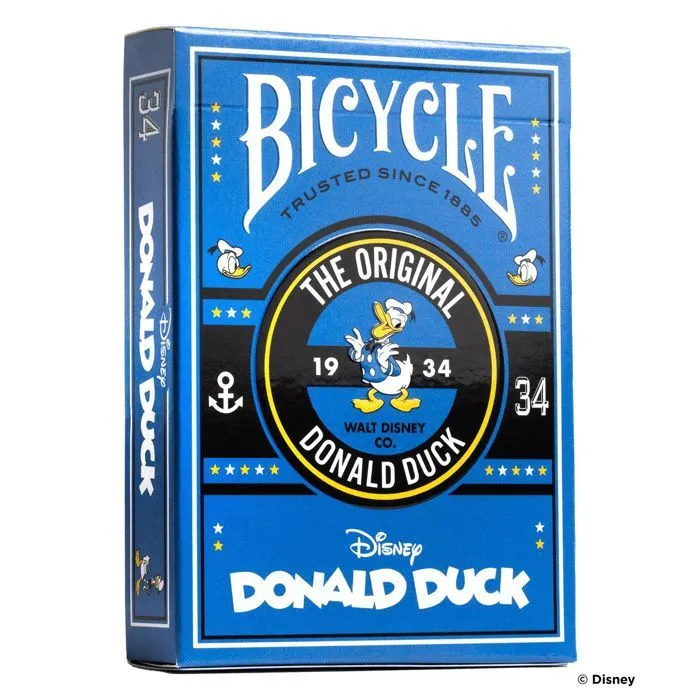 Jeux de société-Jeu De Cartes - Bicycle - Donald Classic-0