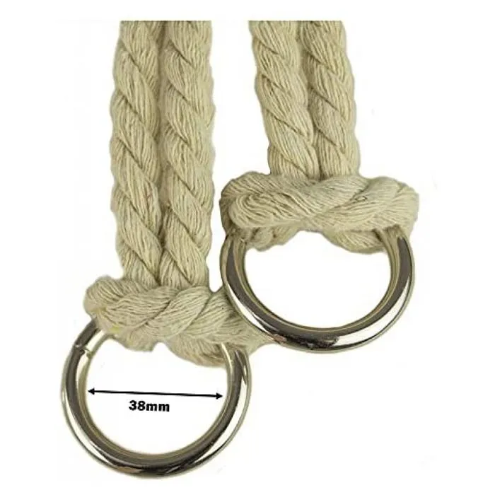 Balançoire bascule confortable pour enfants en bois coton terrasse jardin maison 1-1