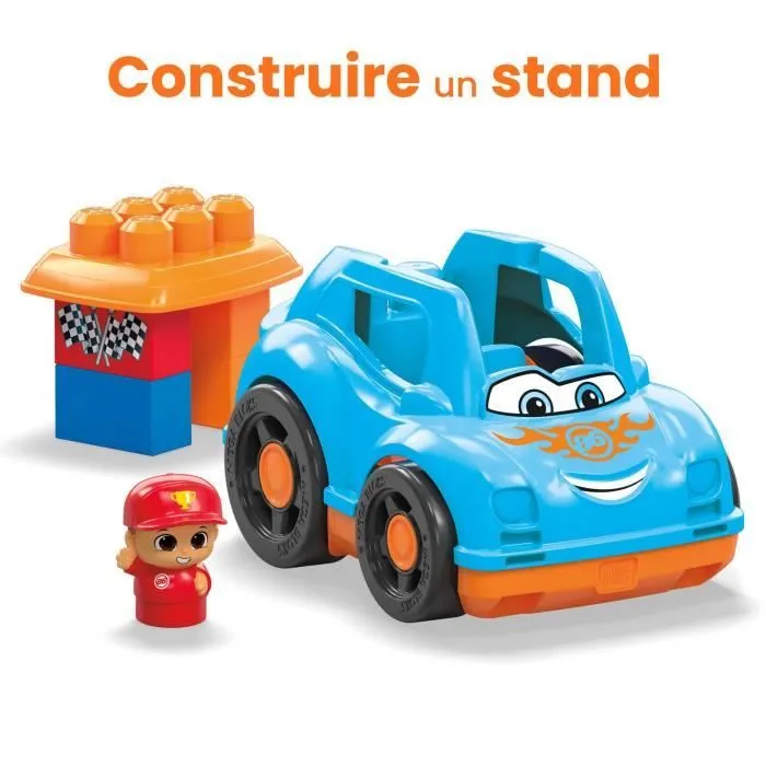 MEGA Bloks - Voiture de course - Jouet de construction - 1 an et + HKN41-2