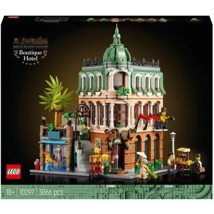 Constructions Modulaires - LEGO - 10297 - Hôtel Boutique - 3066 pièces - Pour Adultes-0