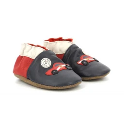 ROBEEZ Chaussons Chrono Driving Marine Garçon-1