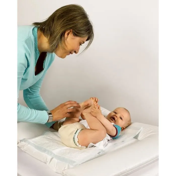 Plans à langer jetables Babymoov - Lot de 10 - Couche plastifiée anti-fuite - Mixte-1