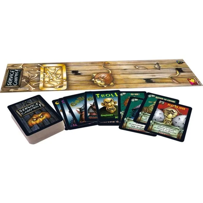Asmodee | Service compris ! | Jeu de société | À partir de 10 ans | 2 à 6 joueurs | 45 minutes-1