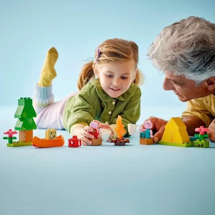 LEGO DUPLO Peppa Pig 10452 Les Vacances au Camping - Jeu de construction dès 2 ans-4