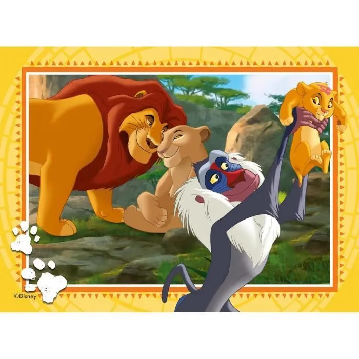 Ravensburger Puzzle Le Roi Lion 4 en 1-2