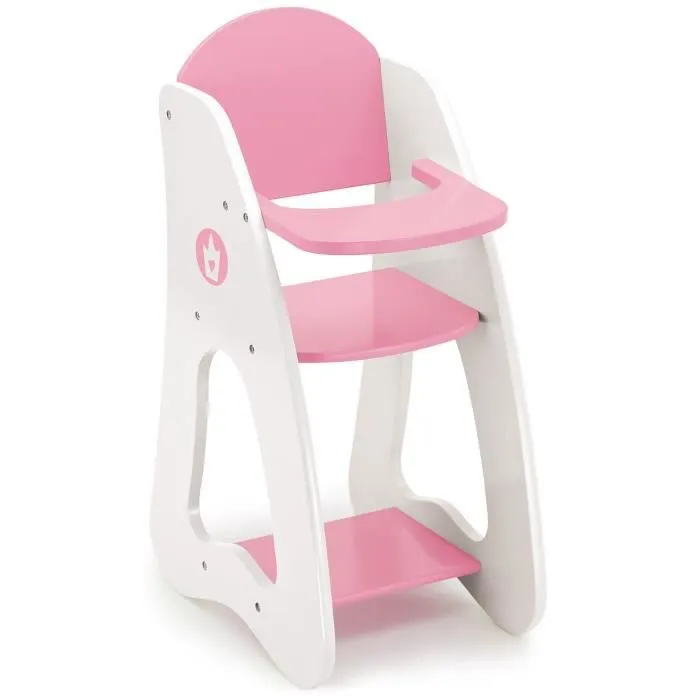 BAYER Chaise Haute Princesse Rose 32/22/53 Cm-0