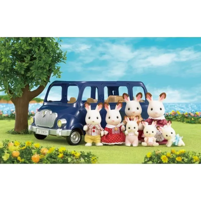 Monospace 7 places - SYLVANIAN FAMILIES - Figurines miniatures-8