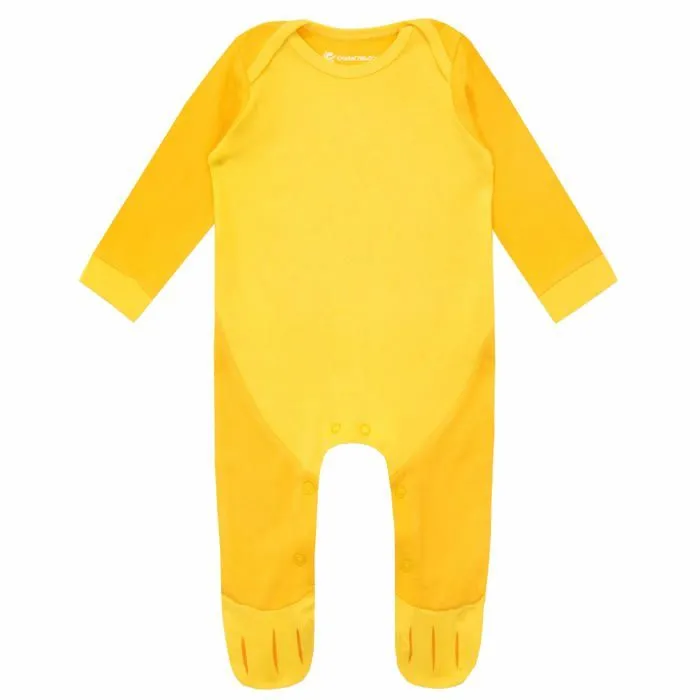 Disney - Ensemble de Dors Bien et Bonnet - Le Roi Lion - Bébé Garçon - Simba - Jaune - 3-6 Mois-0
