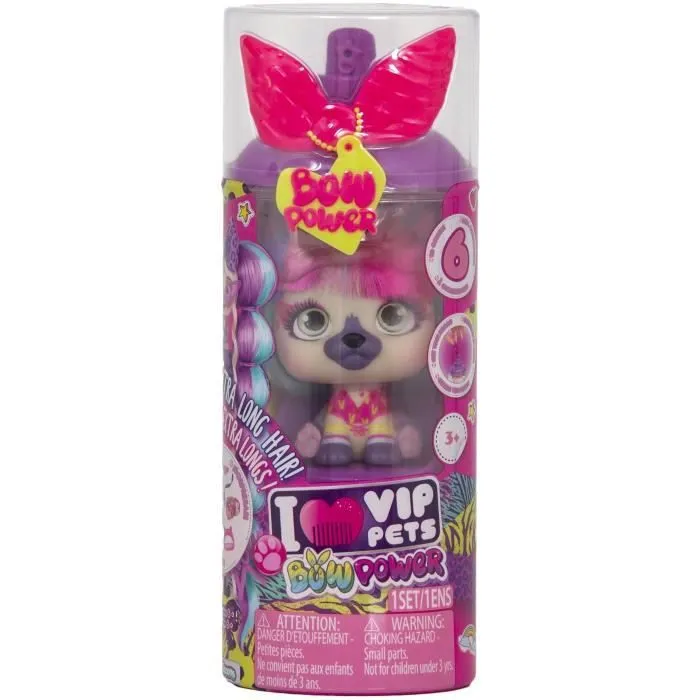 Mini poupée VIP Pets IMC TOYS - Bow Power - Natty-0