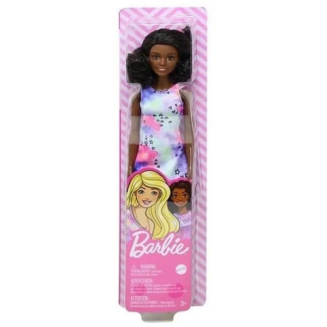 Poupée Barbie Robe Printanière et chaussure rose - MATTEL - Licence Barbie - Pour Enfant - Garantie 2 ans-1