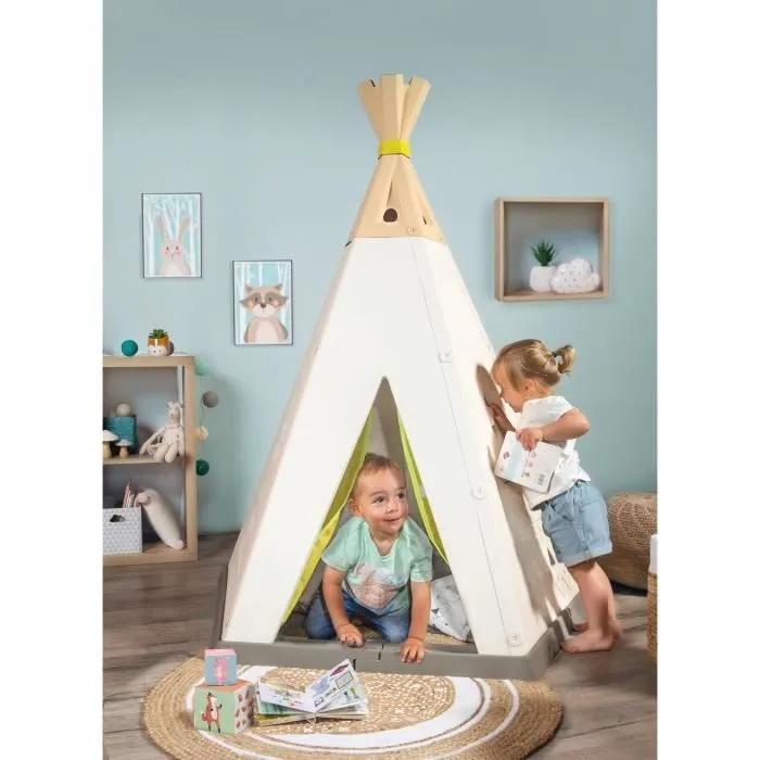 Tipi intérieur/extérieur évolutif Smoby - Anti-UV - 147x140x183,5 cm-2