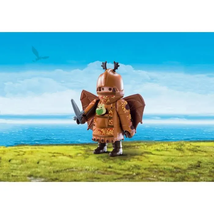 PLAYMOBIL 70044 - Dragons 3 - Varek en combinaison de vol-1