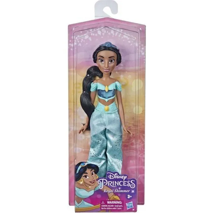 DISNEY PRINCESSES - Poussière d'étoiles - Poupée Jasmine avec pantalon et accessoires - jouet pour enfants - à partir de 3 ans-0