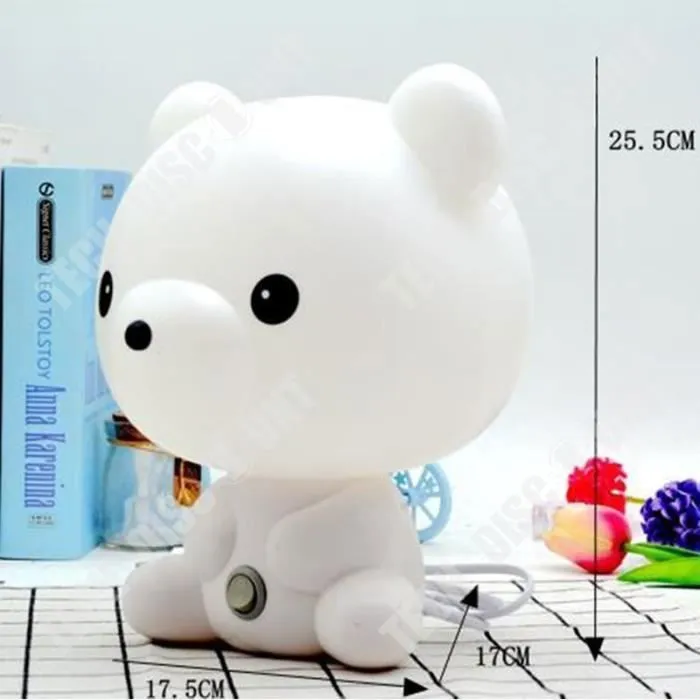 TD® Veilleuse LED Cartoon Lampe Enfant, Lampe de chevet, Lampe de Table, Lampe de Nuit pour Bébé Cadeau de Noël, cadeau d'anniversai-1
