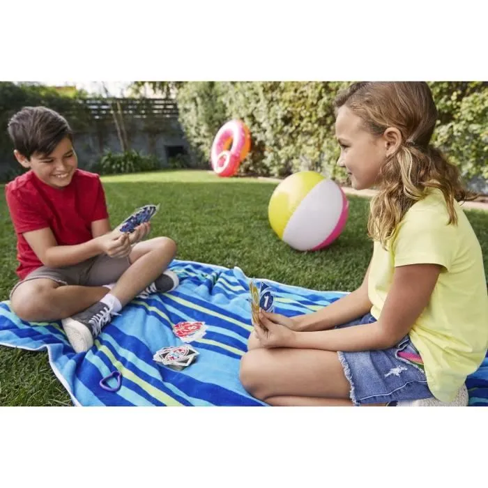 Mattel Games - UNO H20 TO GO - Uno Sport Jeu De Cartes - Jeu De Cartes Famille - 7 Ans Et + - P1703 - Jeux de cartes mattel uno P170-3