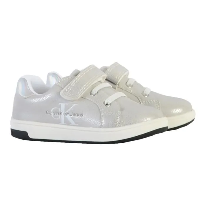 Basket à Lacets Calvin Klein Jeans - Argent-2