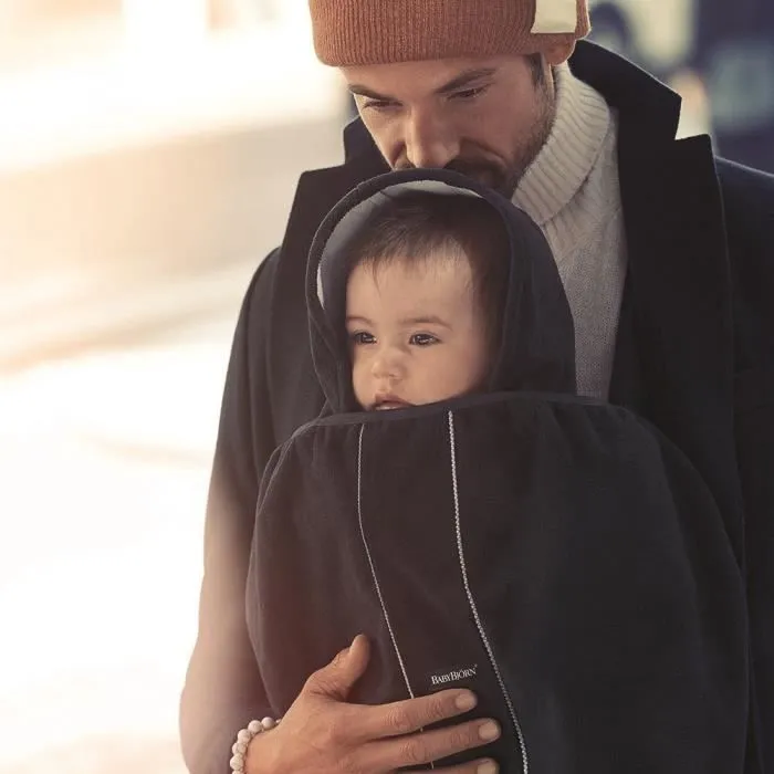 BABYBJÖRN Cape pour Porte-bébé, Noir-3
