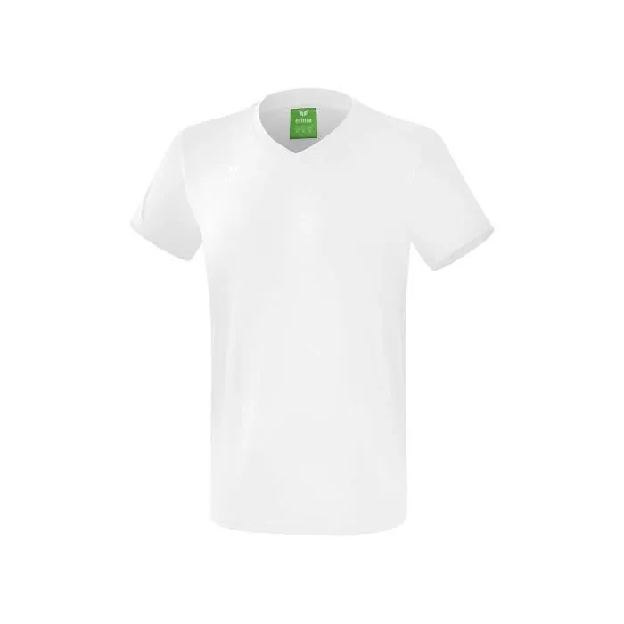 Erima   T- T-Shirt Mixte Enfant, New Blanc, FR : XXS (Taille Fabricant : 128) - 2081928