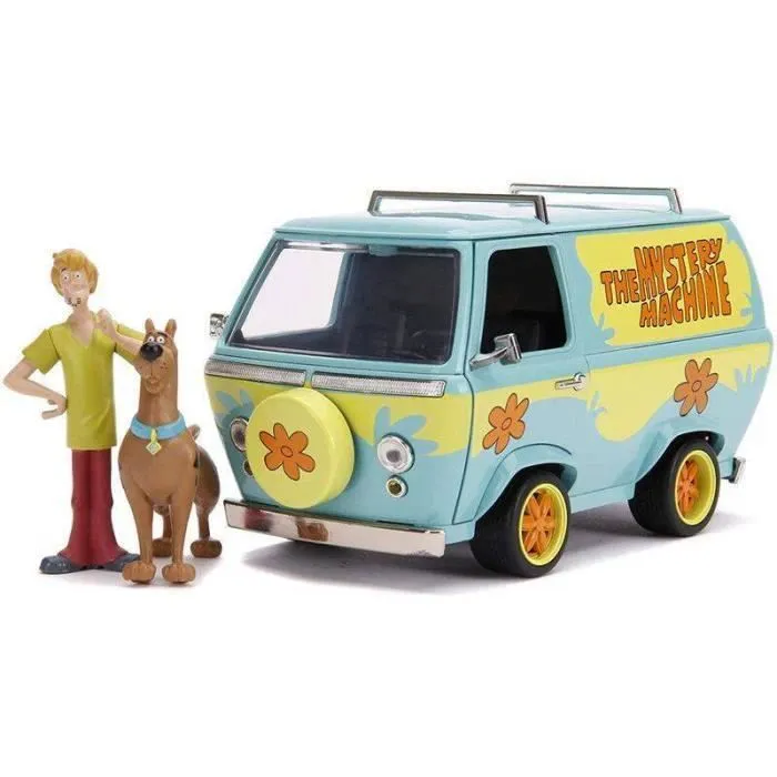 Réplique Scooby Doo Mistery Machine Van + Scooby Doo and Shaggy figures set - - - Ocio Stock-2