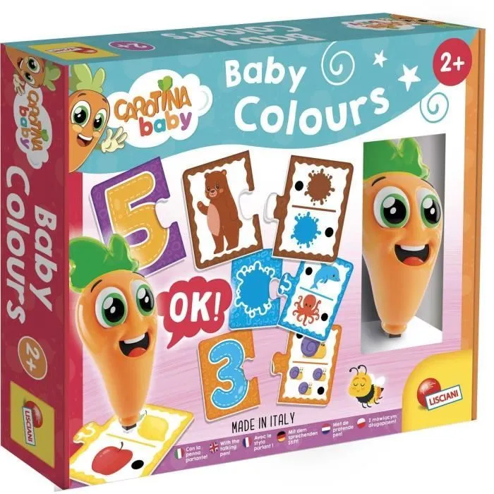 Stylo parlant - CAROTINA BABY - Apprentissage des couleurs, Stylo interactif-0