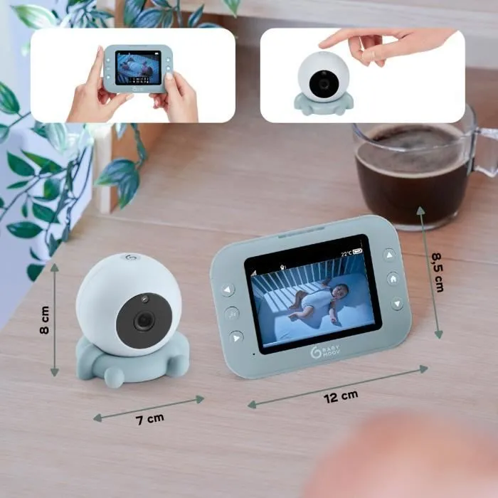 Babyphone Babymoov Babyphone video YOO ROLL BABYMOOV-5