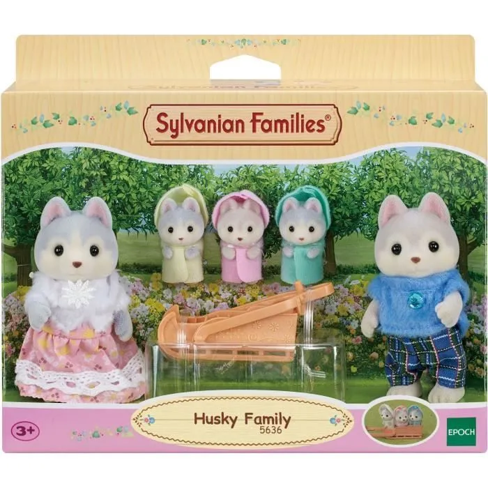 SYLVANIAN FAMILIES - La famille husky-4