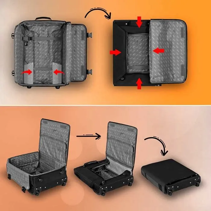 Valise Cabine Pliable - Dragon Ball Symbol - Multicolore- Taille Unique-4