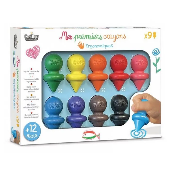 Mes premiers crayons ergonomique x9-0