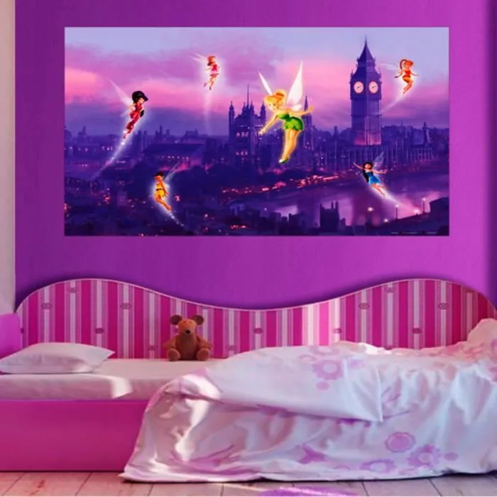 Poster Fée Clochette Disney Fairies - Qualité Numérique - Dimensions XXL - 160 x 115 cm-2