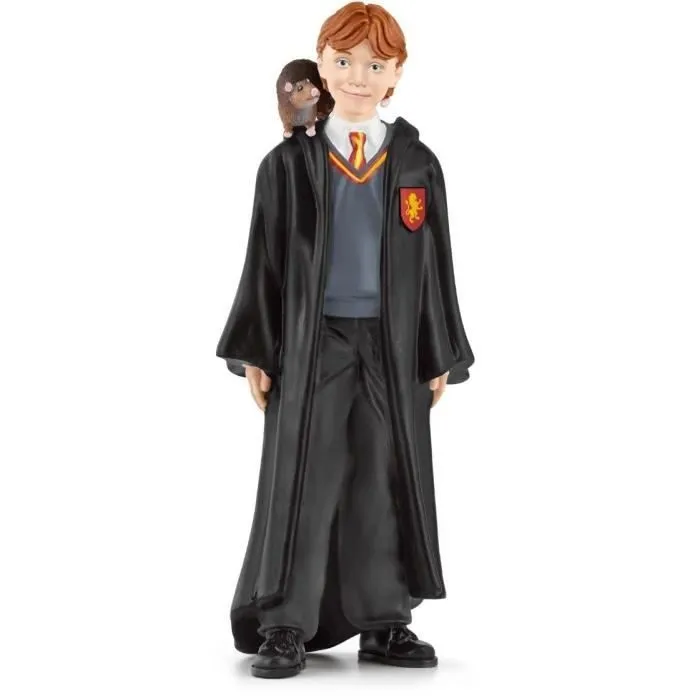Ron et croûtard, Figurine de l'univers Harry Potter®, pour enfants dès 6 ans, 4 x 2 x 10 cm - schleich 42634 WIZARDING WORLD-1