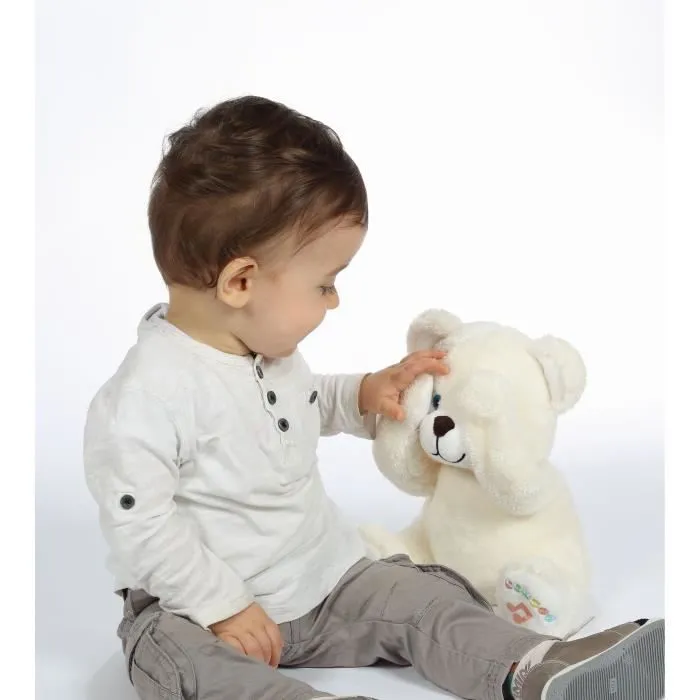 Gipsy Toys - Ourson Coucou Tout Doux - Peluche À Fonction - 25 Cm-3