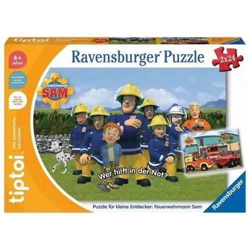 Jeu de société - TIPTOI - Feuerwehrmann Sam - Puzzle - 48 puzzles-1
