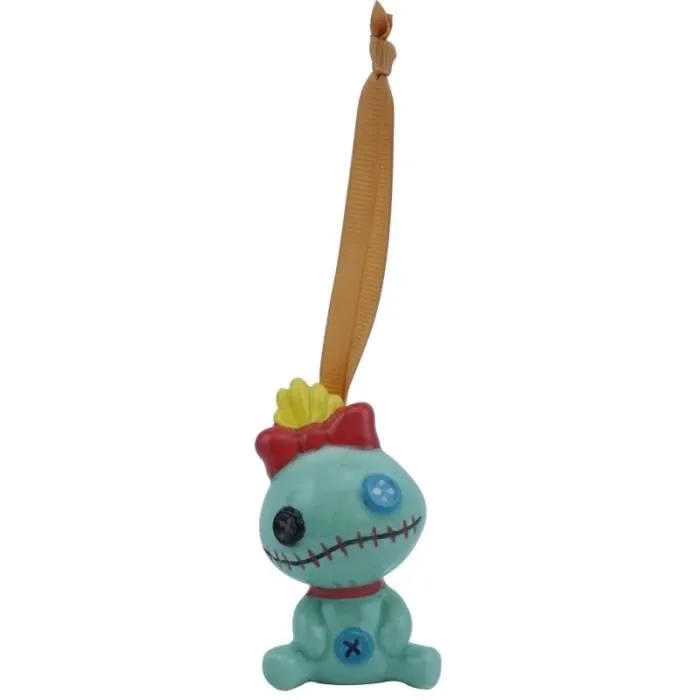 Décoration de Noël - DISNEY - Lilo et Stitch - Céramique Peinte à la Main - 7.4x4.8x5.7 cm - Mixte-0