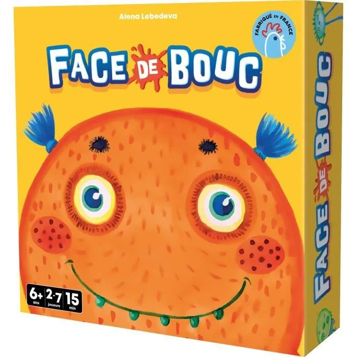 Face de bouc - Asmodee - Jeu de mémoire amusant qui encourage la créativité - Dès 6 ans-0