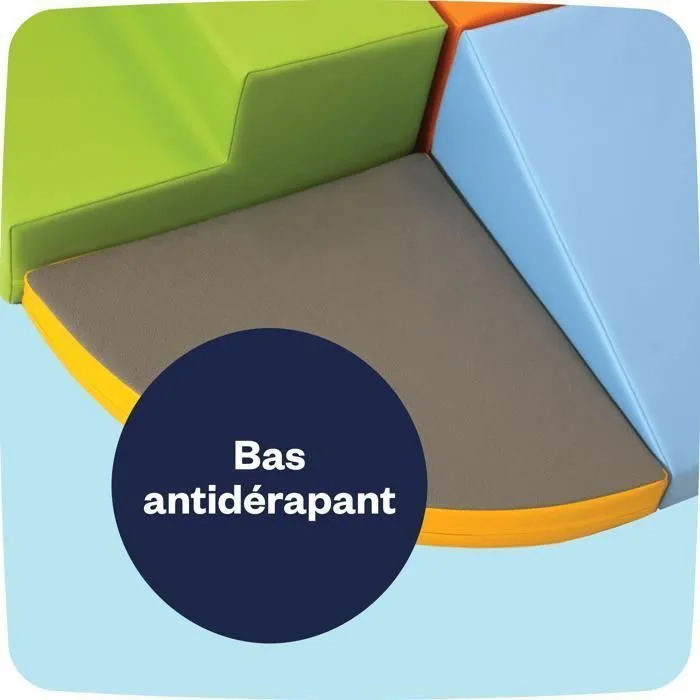 IGLU 6 XL Modules de Motricité en Mousse Blocs de Construction Jouets éducatifs Antidérapant Jeu pour Glisser Ramper Gramper-4