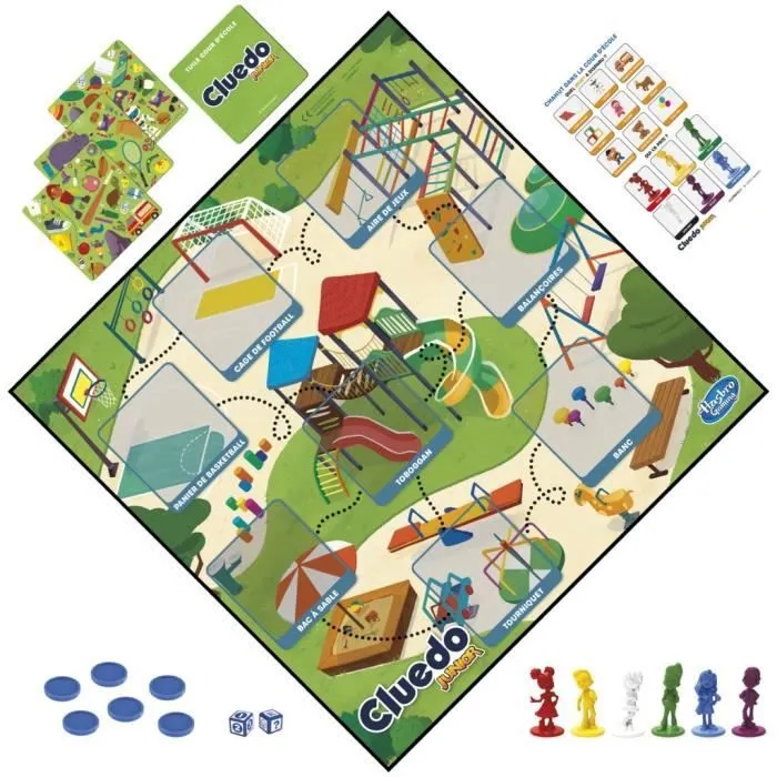 Cluedo Junior 2-en-1 - Jeu de société junior - jeu de réflexion-2