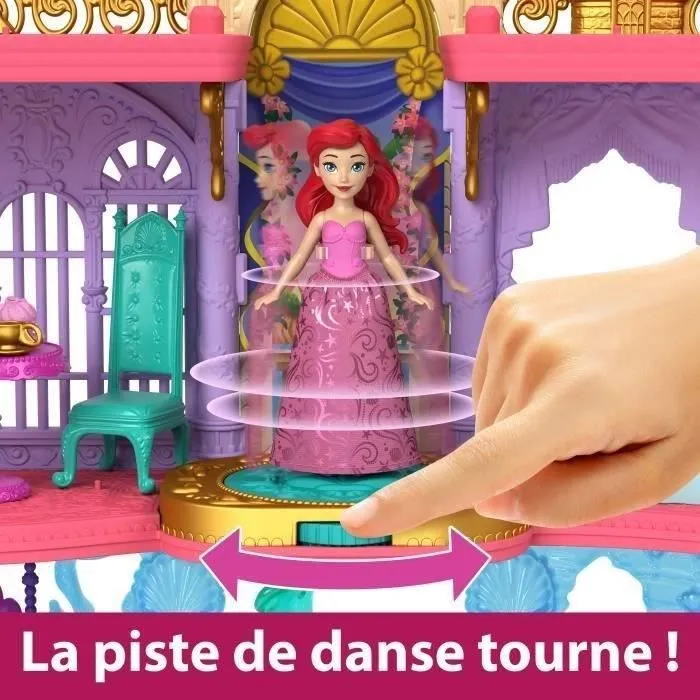 Disney-Princesses Disney-Le Château d’Ariel-Coffret Deluxe HLW95-7