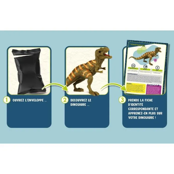 Un mois avec les dinosaures - Kit Scientifique - I'M A GENIUS - 31 dinosaures-3